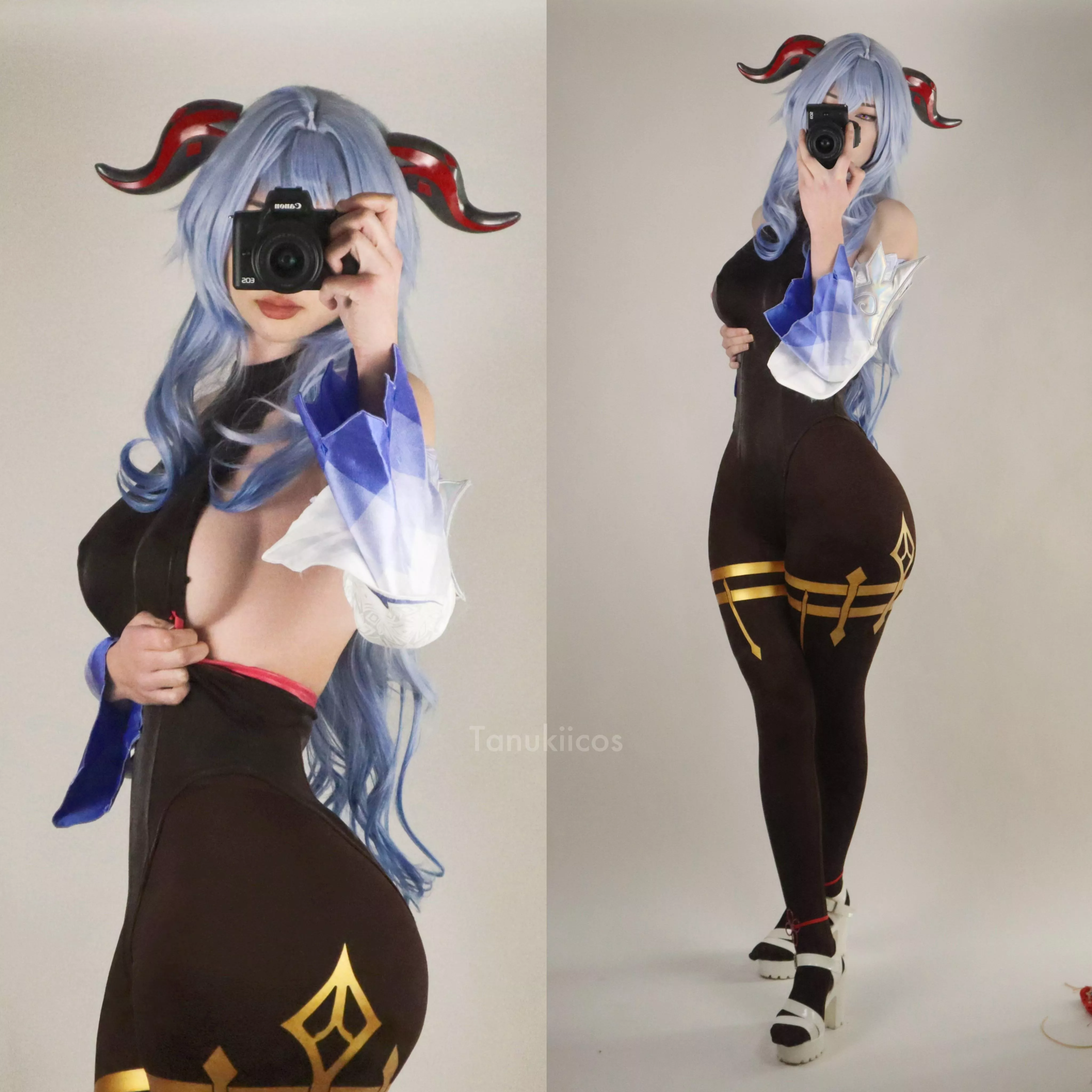 Cocogoat (Ganyu) cosplay by me posted by Tanukiicos