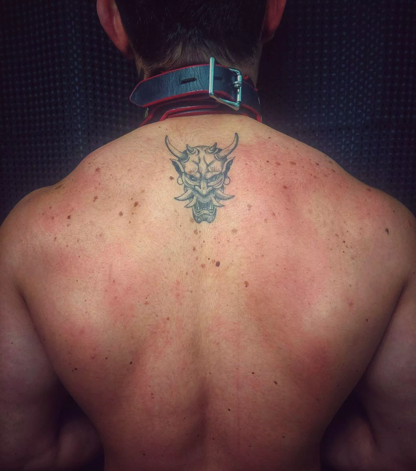 Collared, bitten, scratched and whipped. Isnt that perfect. posted by ysojad101