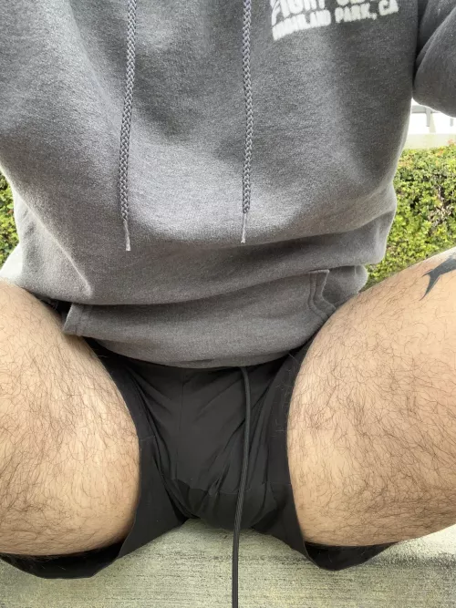 Do you think they notice my bulge at the gym? by RoTheExhibitionist