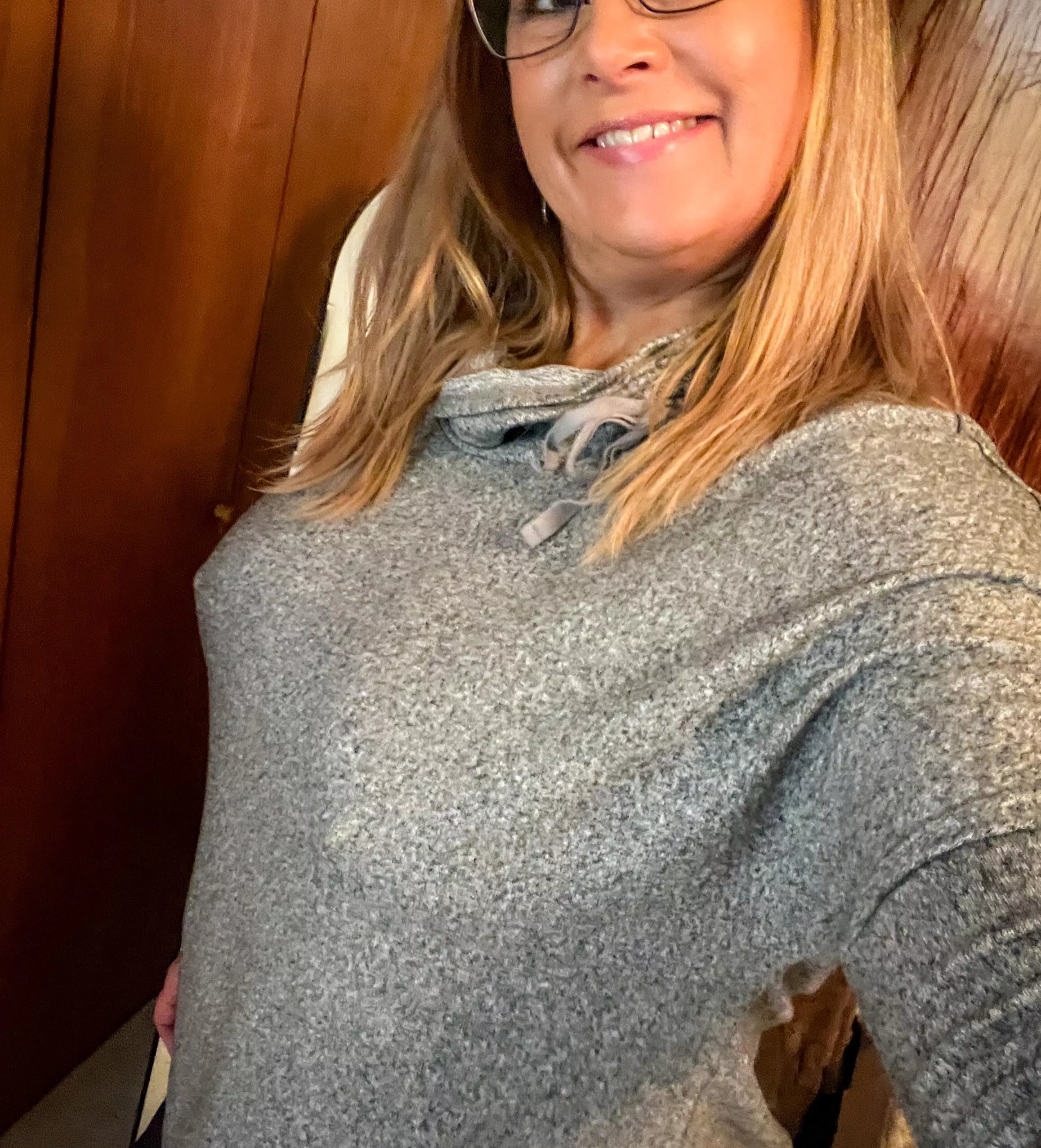 Feels so good to get it off after work… posted by Lady-Willow