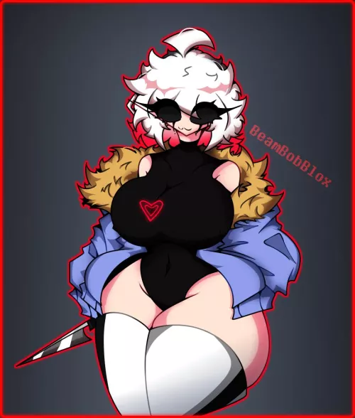 [Female Killer Sans] by DripJ6969
