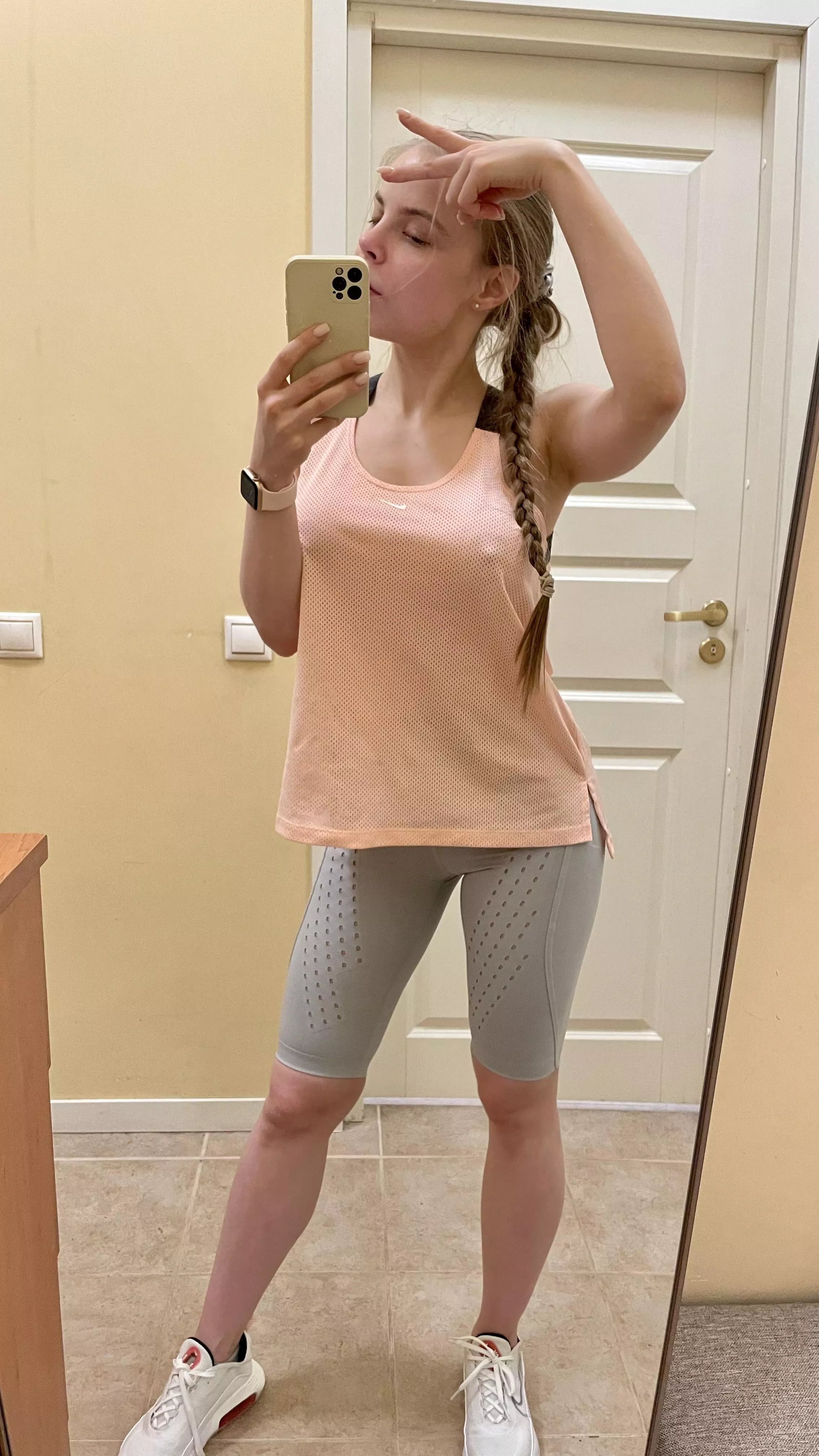 Go to the gym without bra) posted by adlenaline_