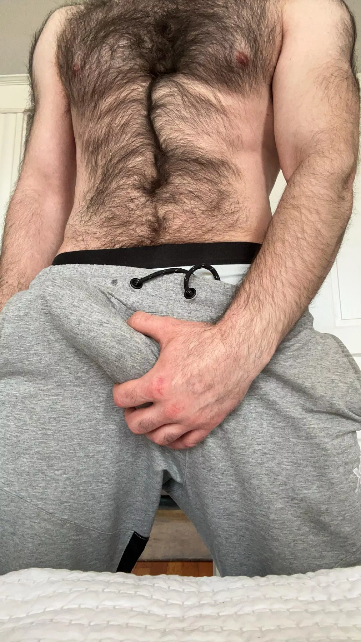 Grey sweat season posted by niccageislife