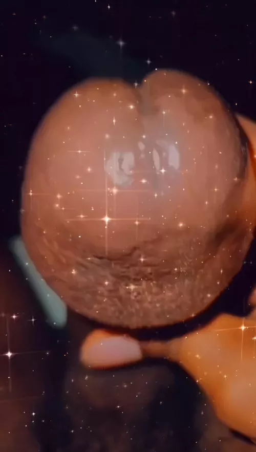 Handjob m'y huge Black head cock 🫣🌰🥵 by Blackmushroom7