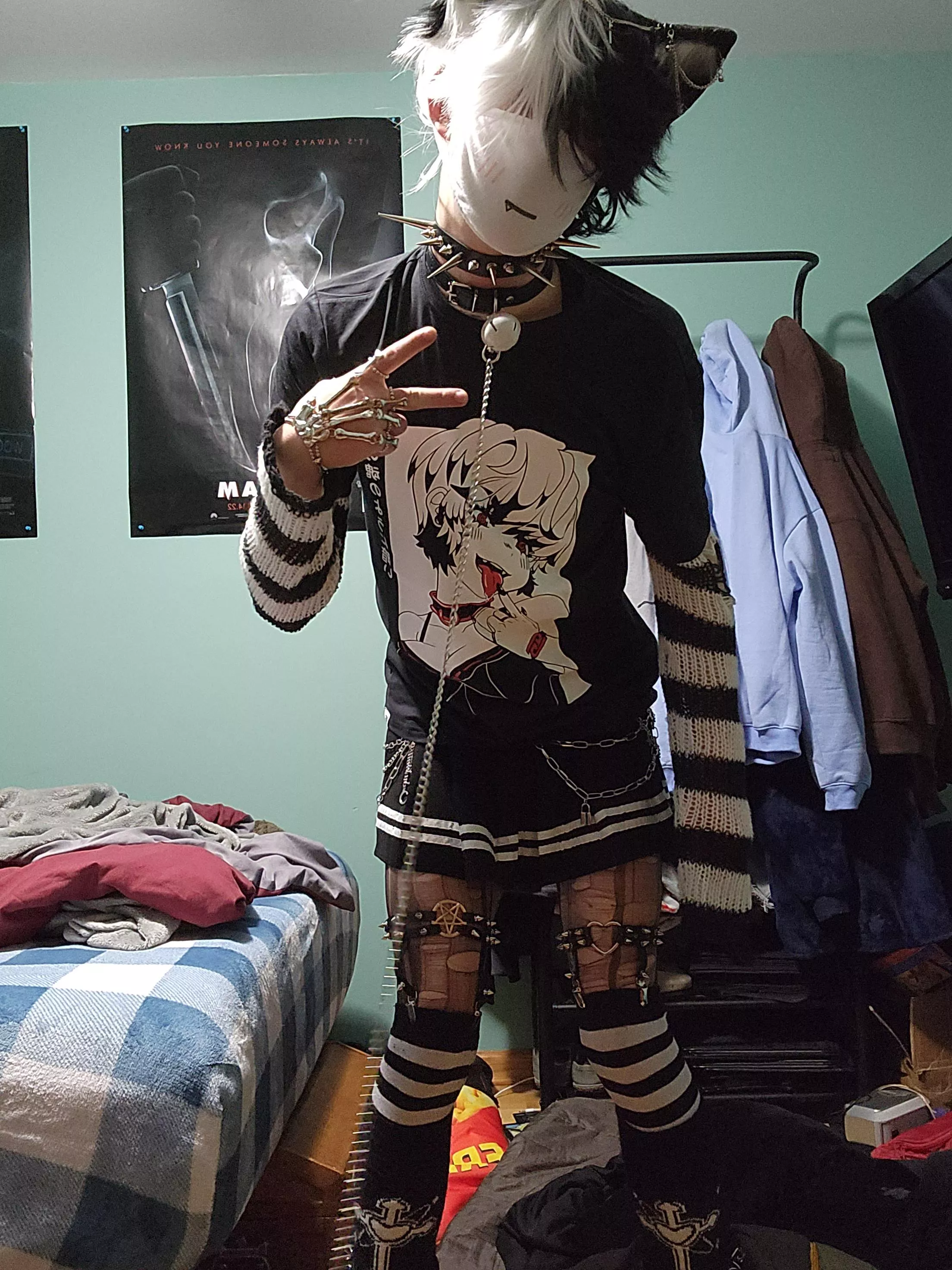 I adore looking edgy posted by GlassClosetedFurry