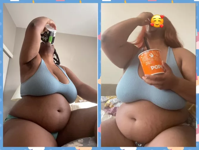 I can’t stop stuffing my fat face 😩 by GrowingBbyGirl