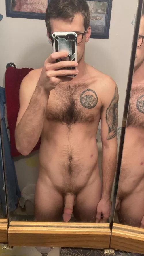 I have an ass, thigh, and knee tattoo too by nakedtarzan69