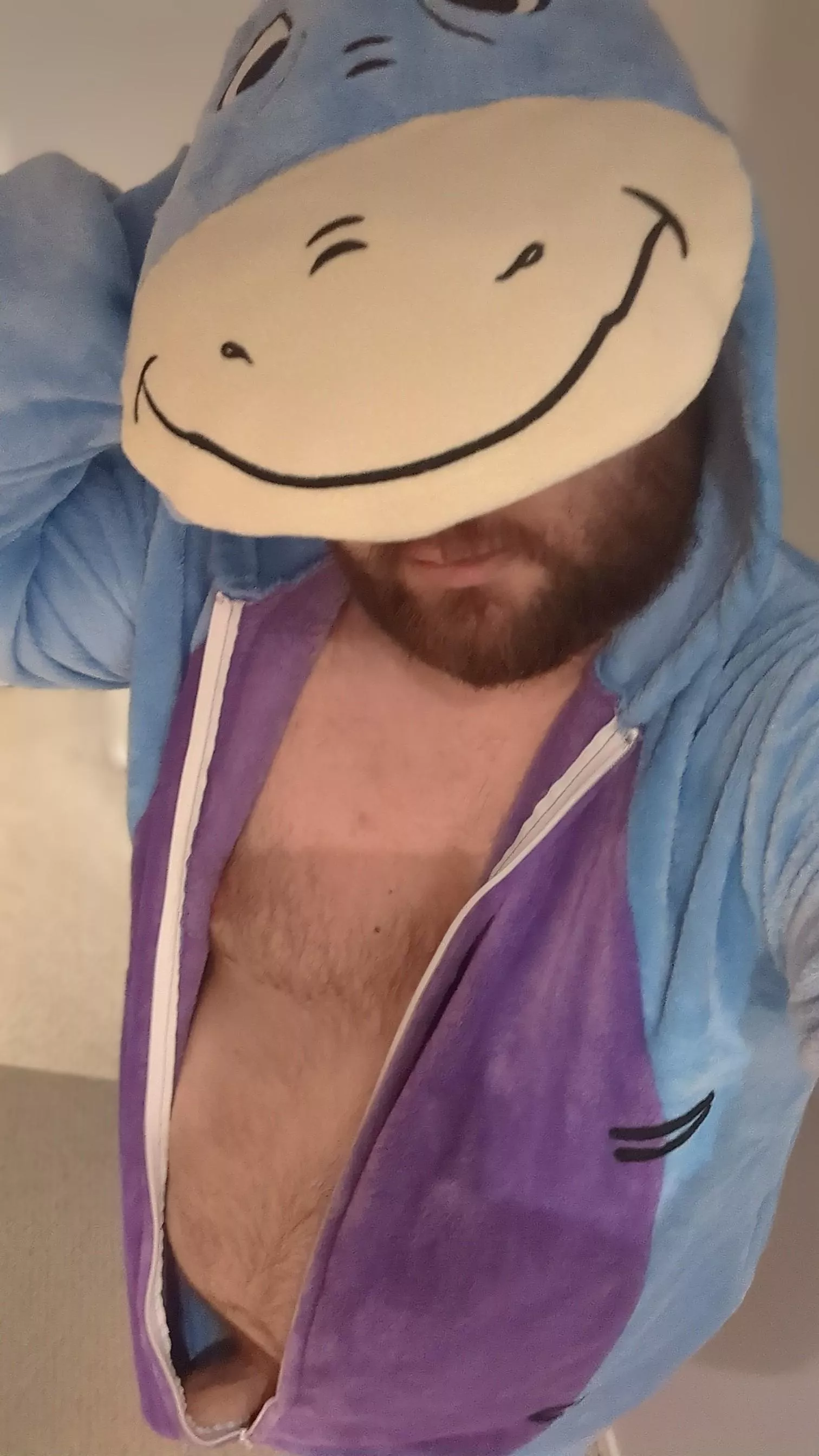 I haven't shown Reddit my cute new kigurumi yet. posted by ThickJoystick