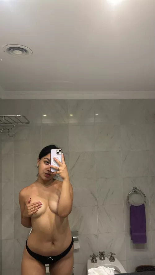 i hope you like that my boobs can easily fit in your hands by EndurableFlashing