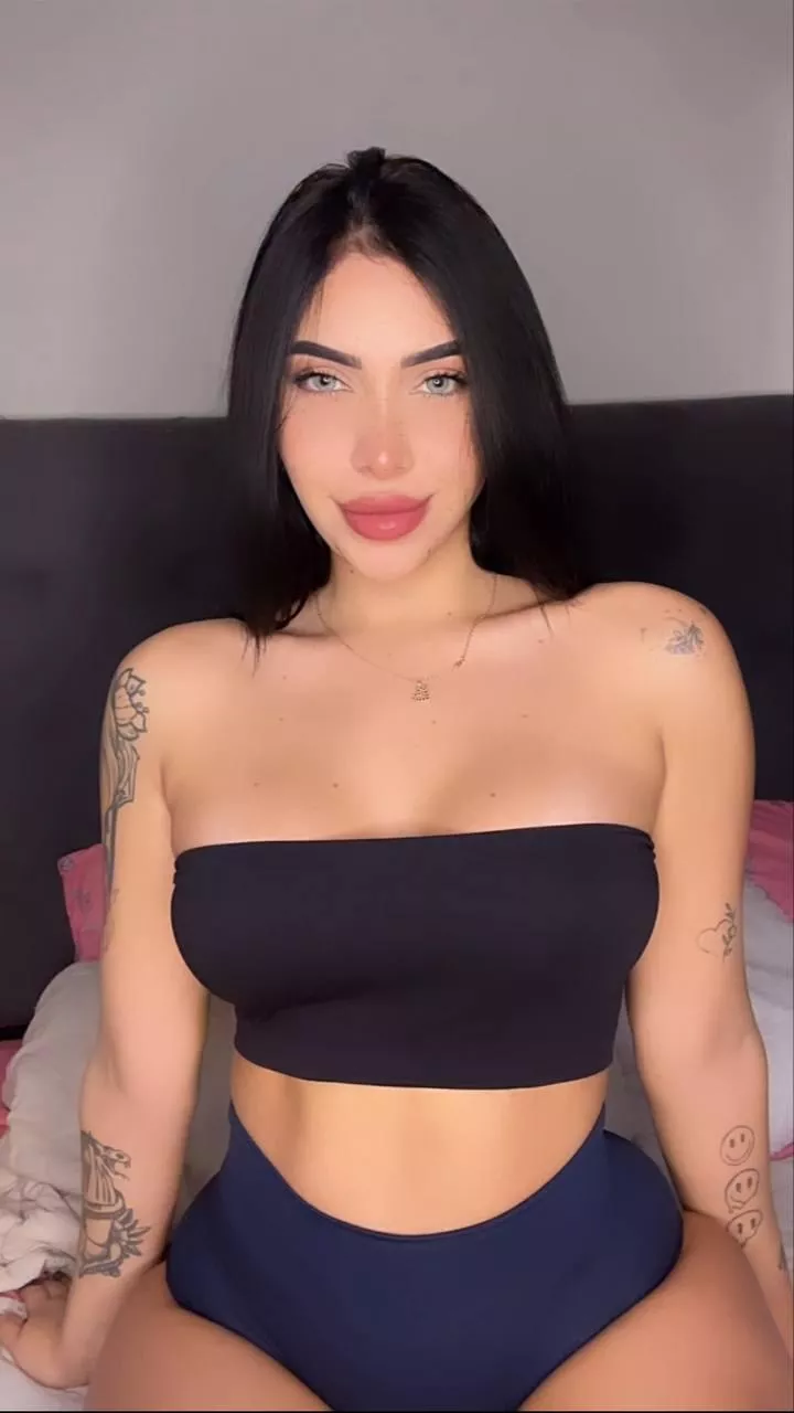 I will take my top off if you can guess my favorite color posted by triuneSixties60