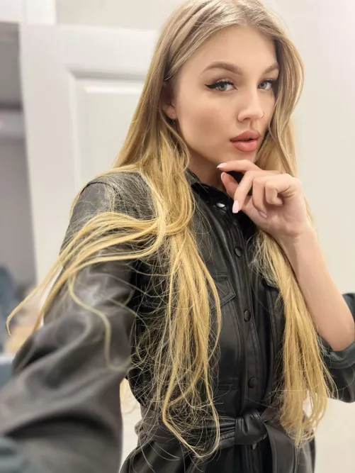 i will wear leather on our first date by Lucky_Restaurant_610