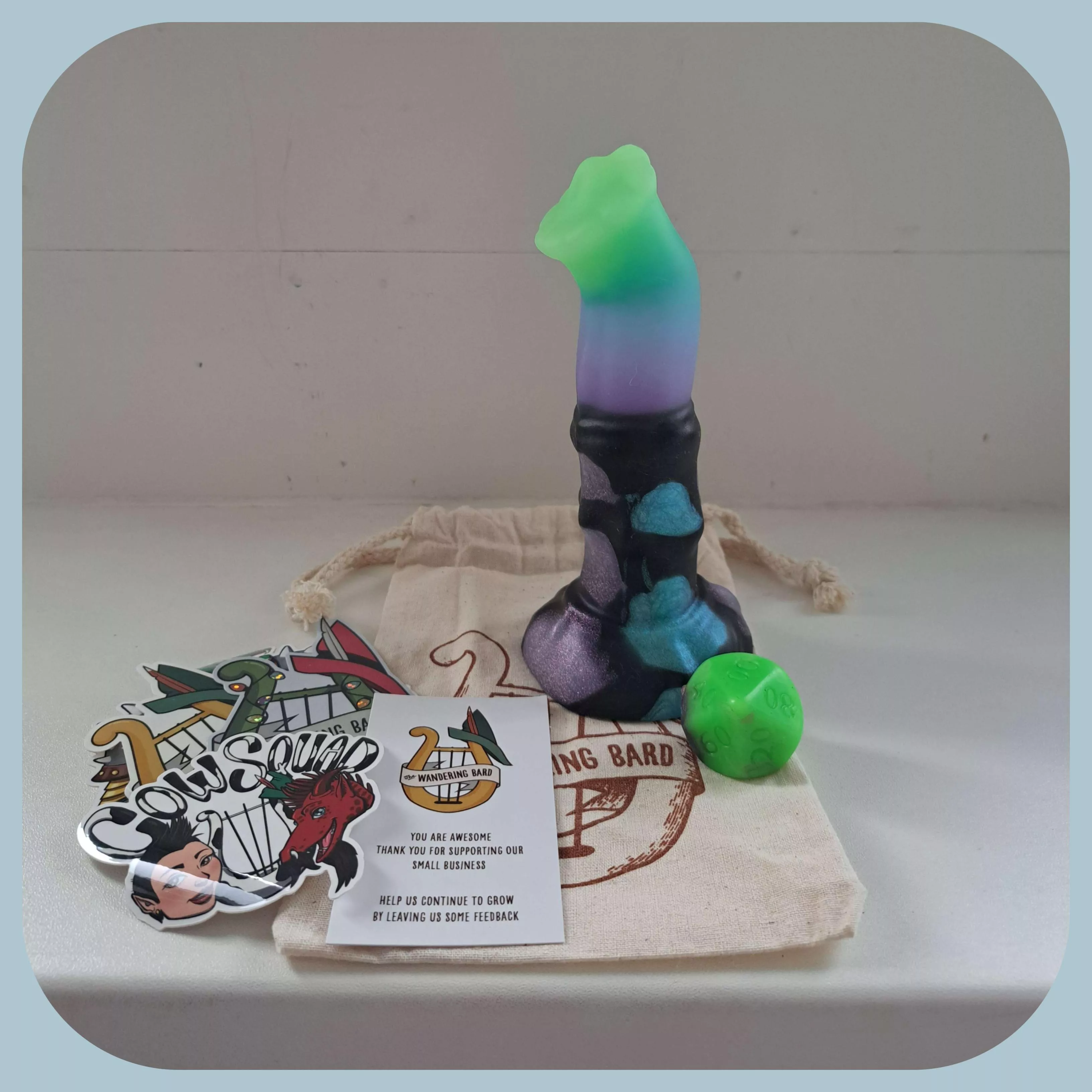 My amazingly adorabe Space Cow (X-S/S) from The Wandering Bard came today. He's so squishy and cute! posted by Dutch_Kitsune