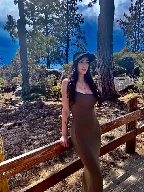 My mom didn’t think this dress was appropriate for a hike by giabambaci