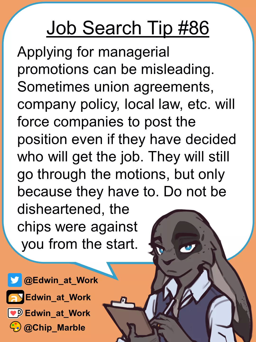 Predetermined promotions?! posted by Edwin_at_work