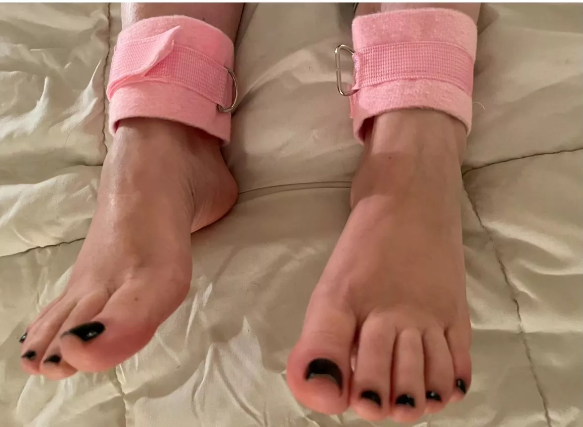 Ready for my cuffs to be locked posted by Far-Toe-2908