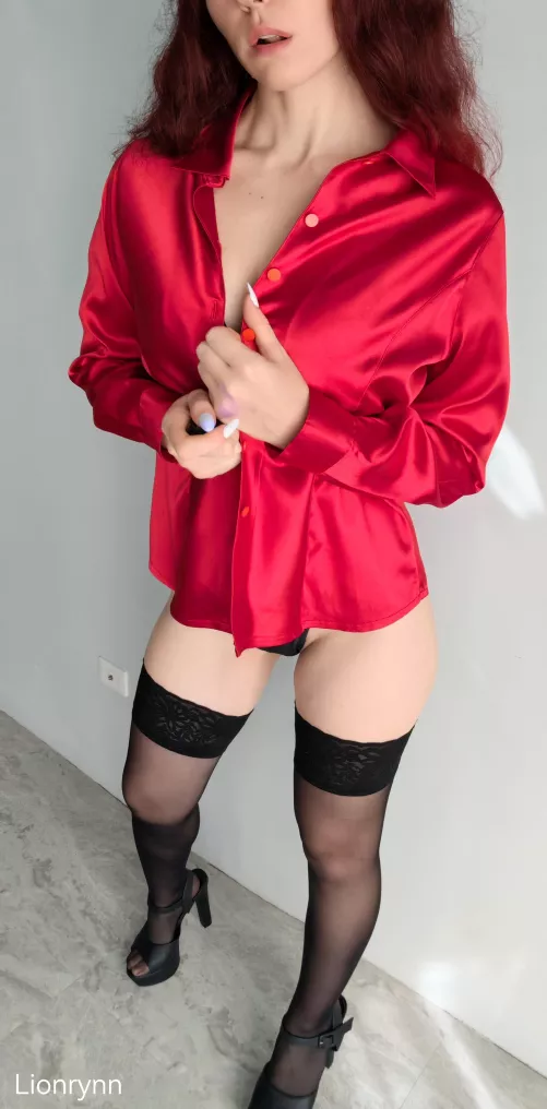 Red and Black by Lionrynn