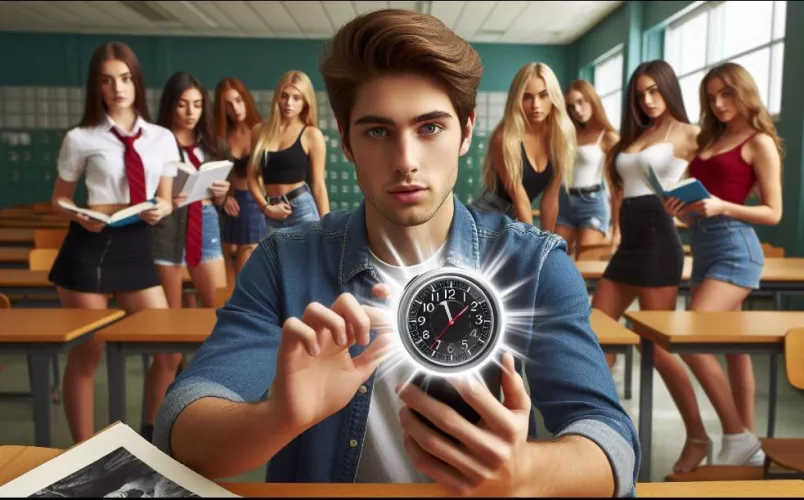 School Timestop. Part 1 by throwinroaps2