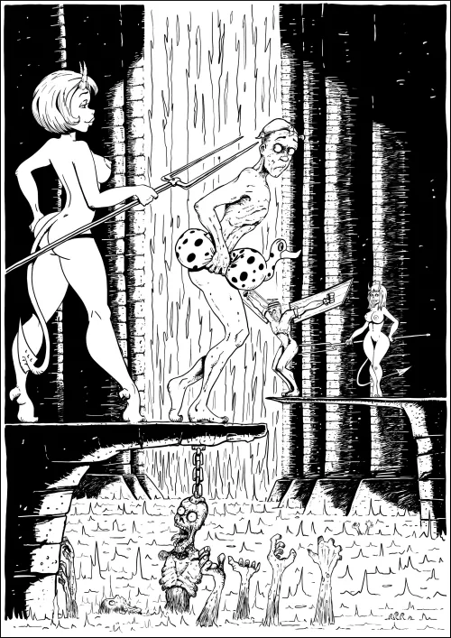 The Shallow End, by me, 2024 by Fiximorra