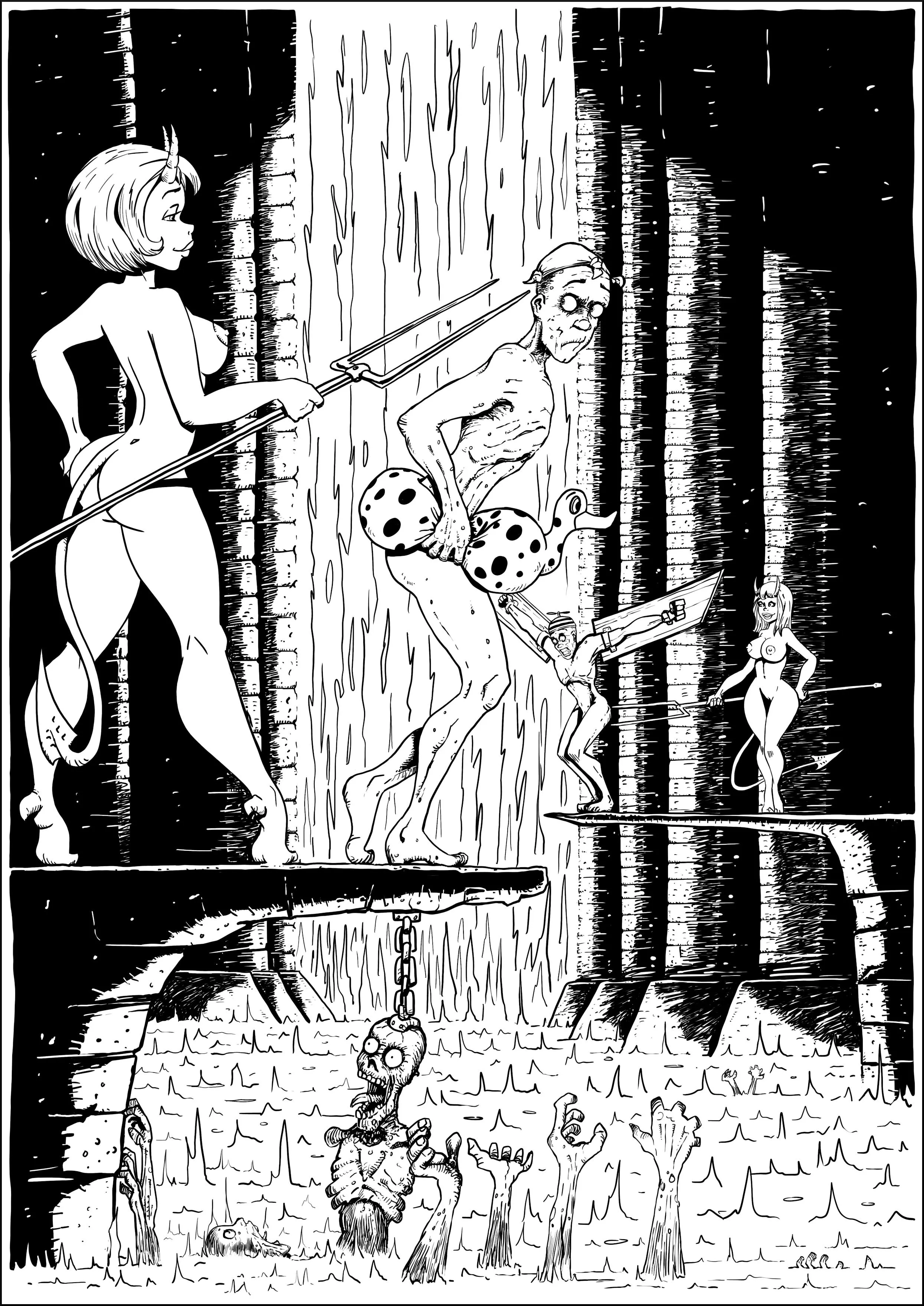 The Shallow End, by me, 2024 posted by Fiximorra