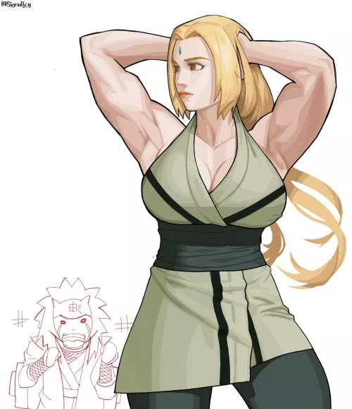 Tsunade [@SignalIcy] by TheTMoneyMan