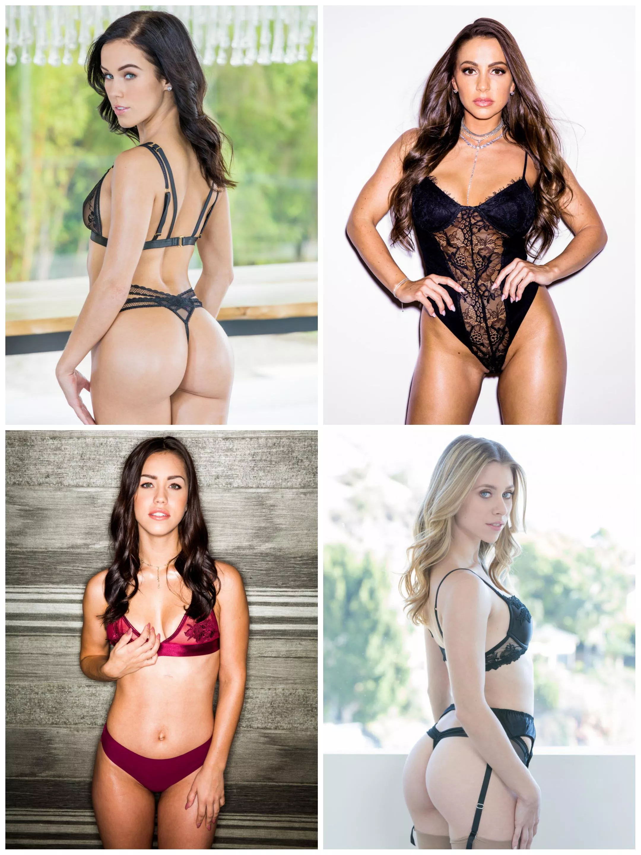 Vixen Angels Tournament - Quarterfinals: Pick 2 of your favorites for the next round - Part 3: [Megan Rain] vs [Abigail Mac] vs [Alina Lopez] vs [Anya Olsen] posted by meltedplankton
