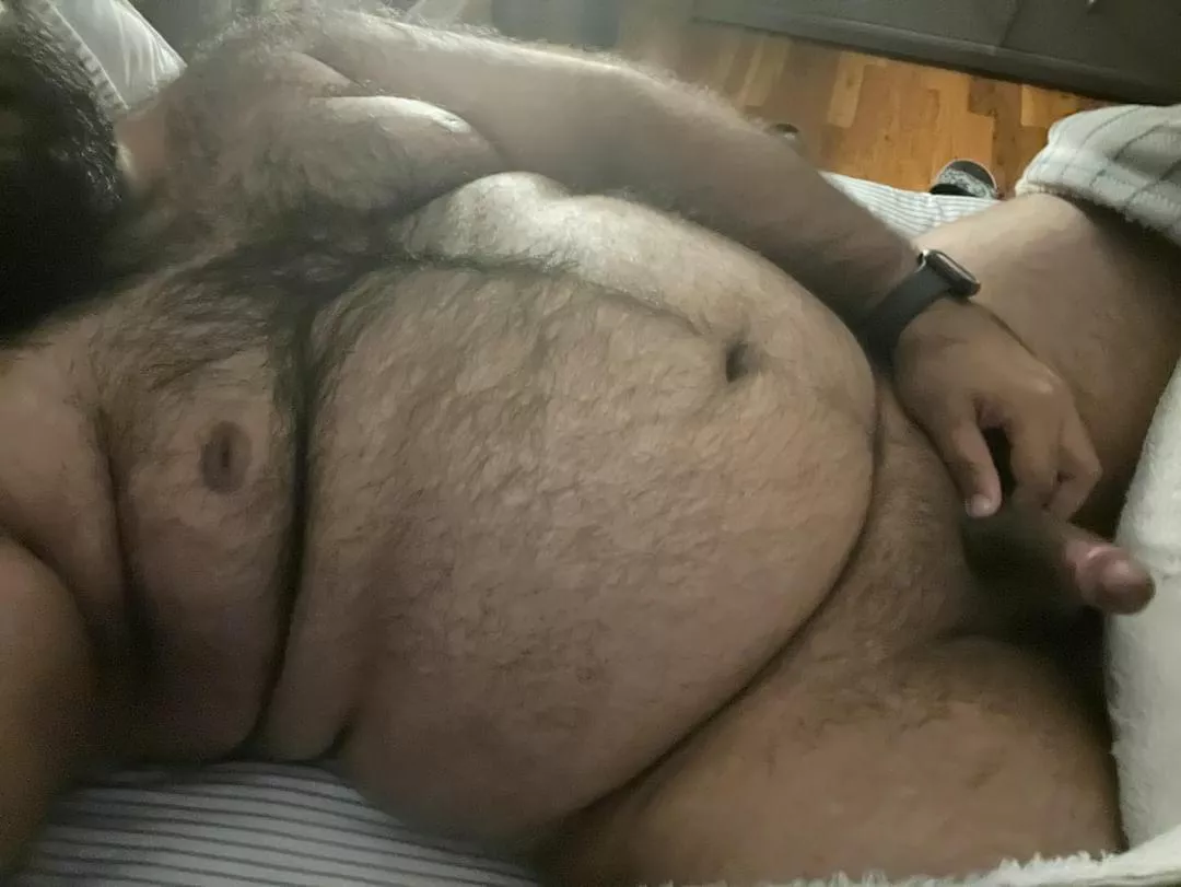 Wake me up with a blowjob before lifting my legs and eating me out 😄 posted by SoftBellyBrownBear