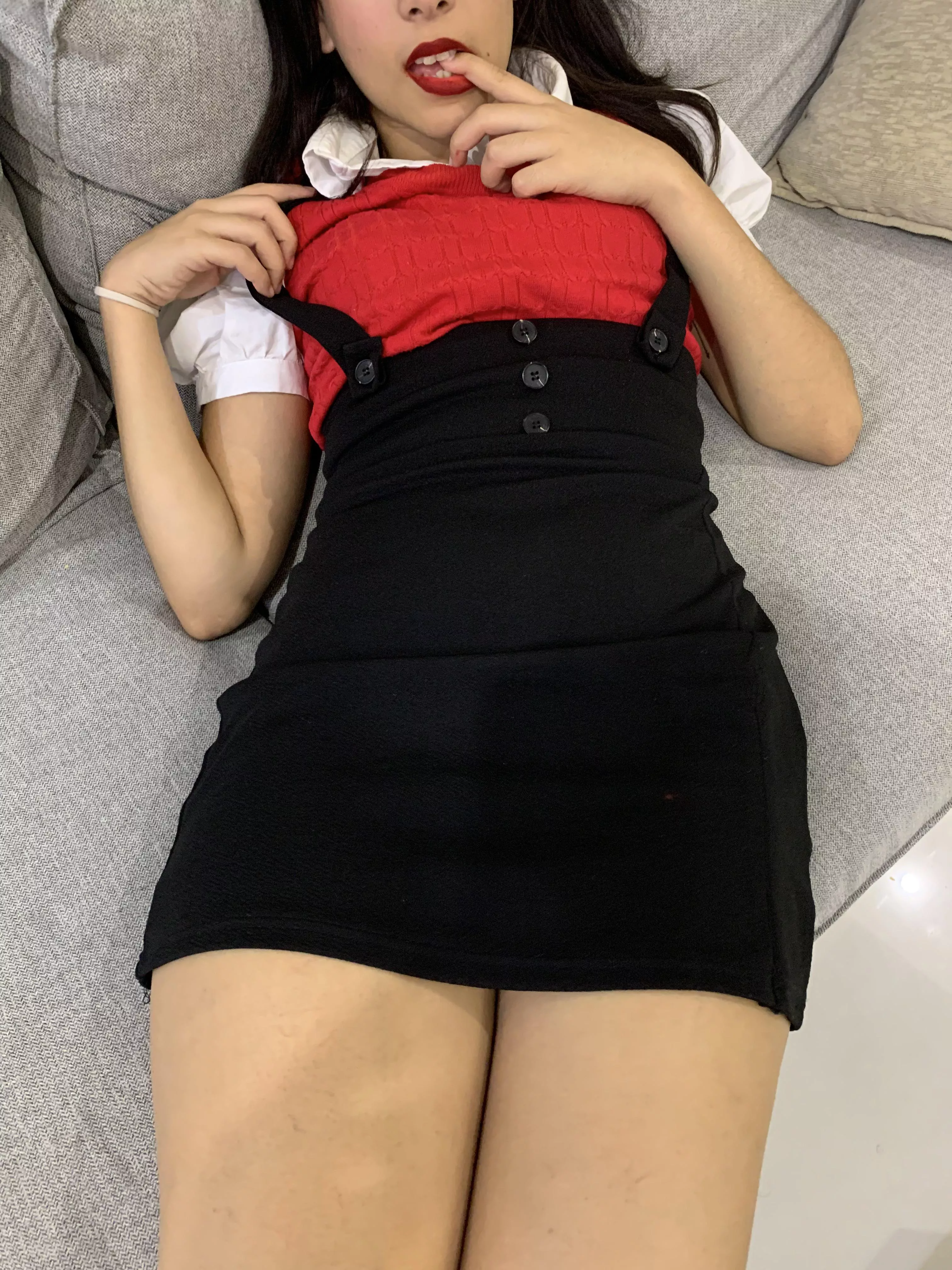 Would you get hard for me if you saw me like this in the office? posted by Confident-Emu4587