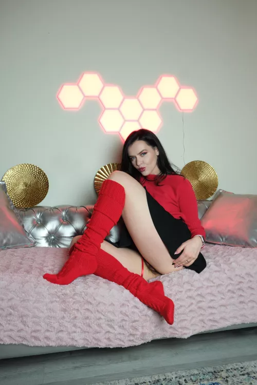 Would you like me to keep the socks on or off? (F) by magick_babe