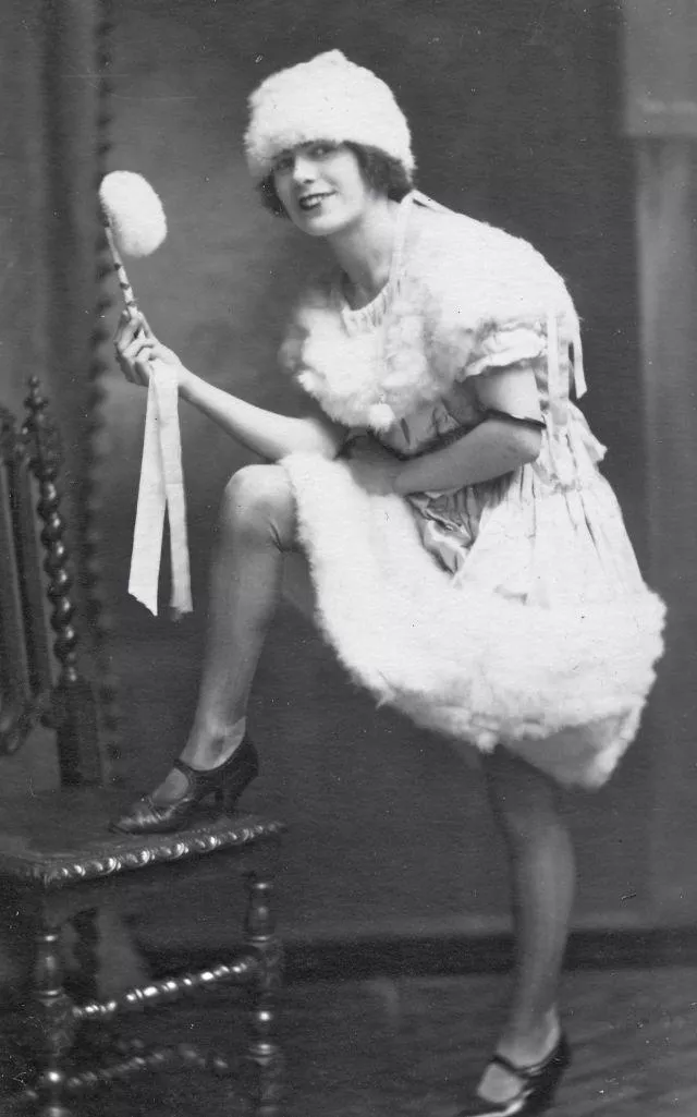 a scandalous floozie with her ankles all bare posted by Mundane-Employer-719