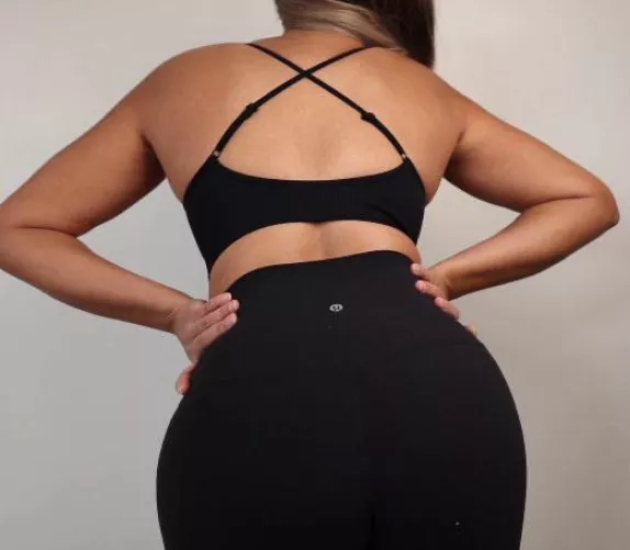 All black yoga outfit :) by eva-saxx