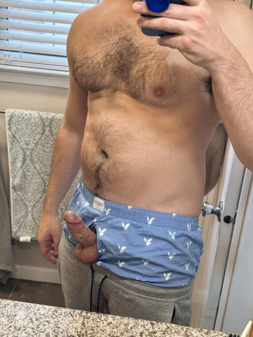 Beer belly Super Bowl cock 🏈 by Treeman51