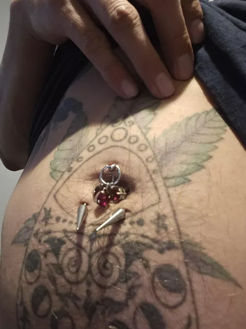 Belly jewelry combo! by davera_