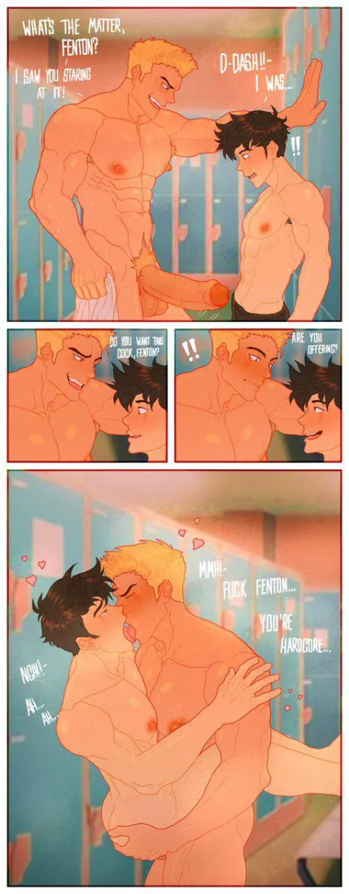 [Danny Phantom] Danny X Dash by cuckoo chan by idefkawtf