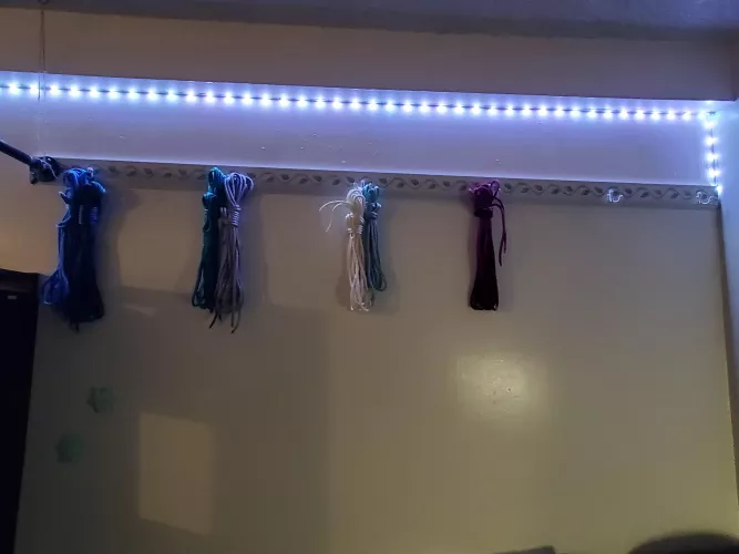 Designed and set up a way to display my rope collection 🥰 by SakuraLuna2023
