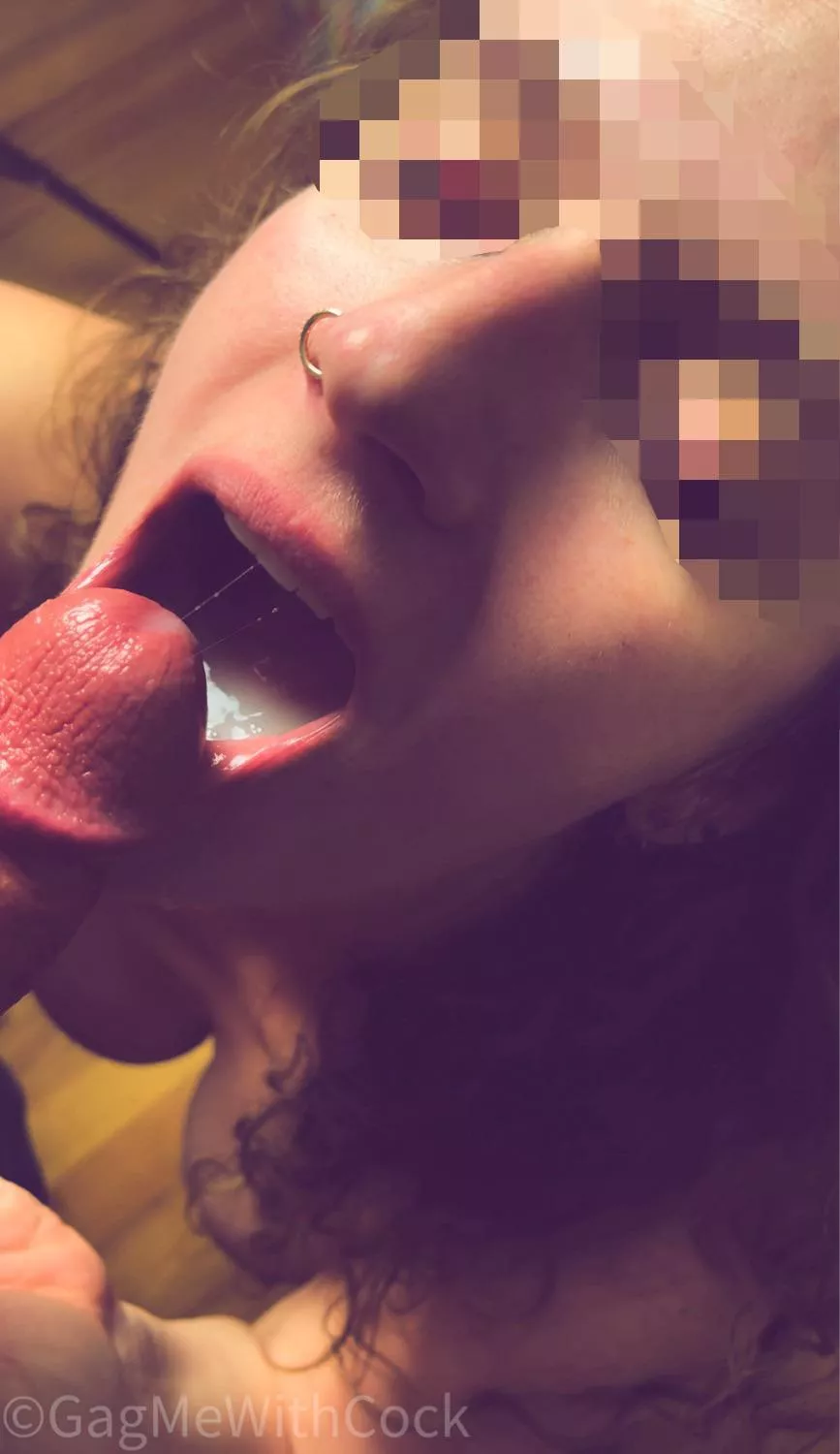 Filled up posted by GagMeWithCock