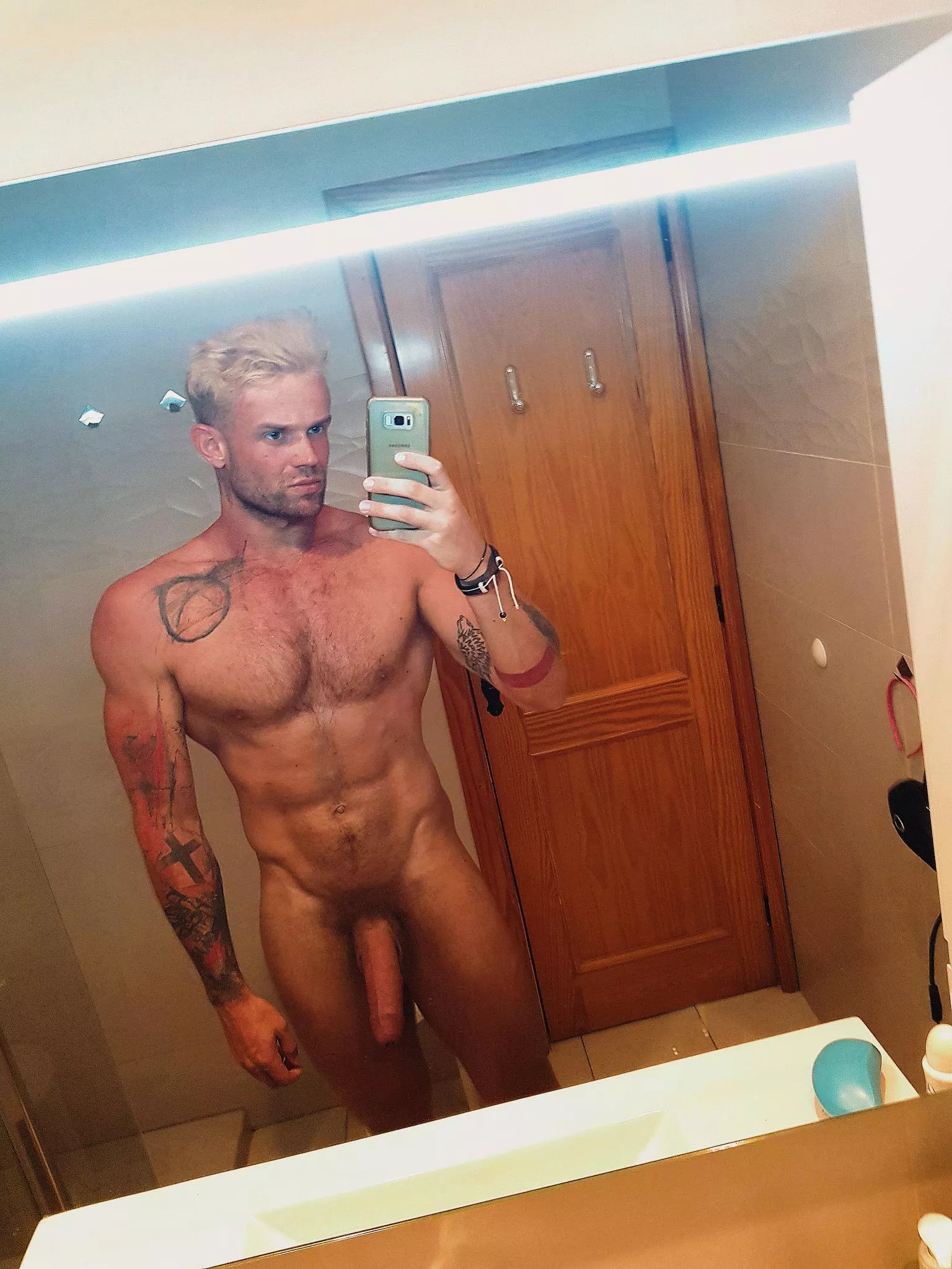 Gym toilet hope no one is knock the door posted by hereWeAreXXX