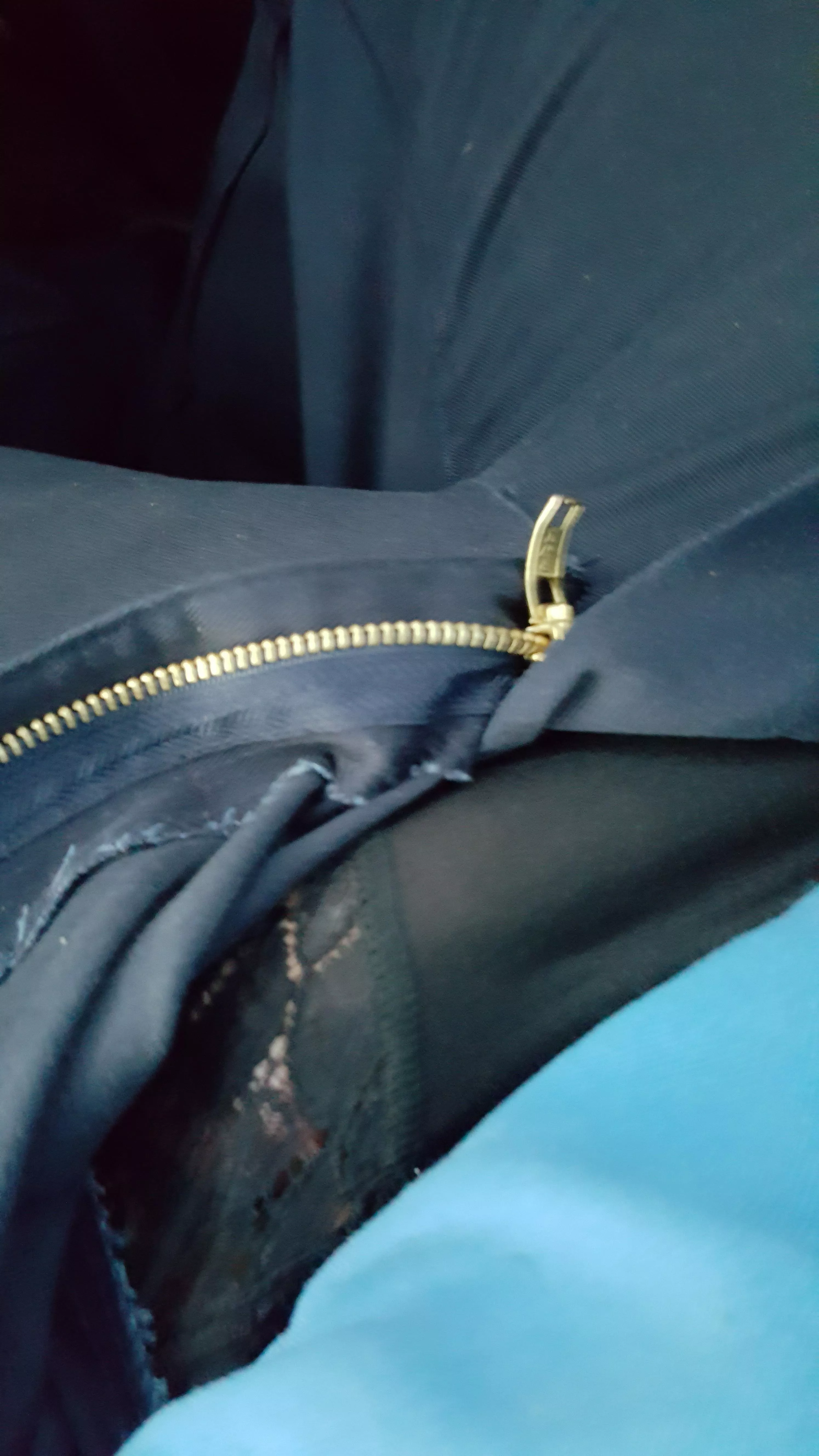 Lace panties under my workwear on site posted by PM_ME_HOT_CROSS_BUNS