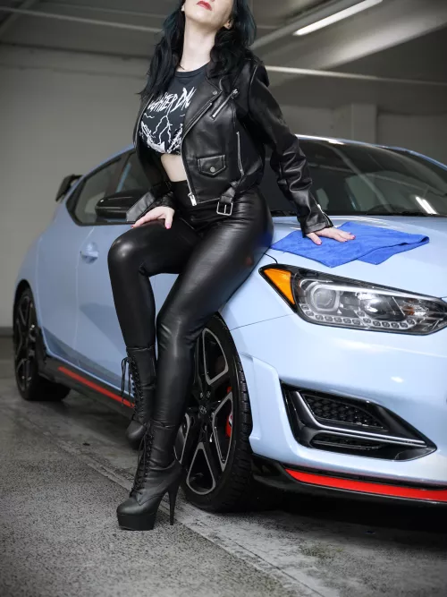 Leather is always fun by shoeteese