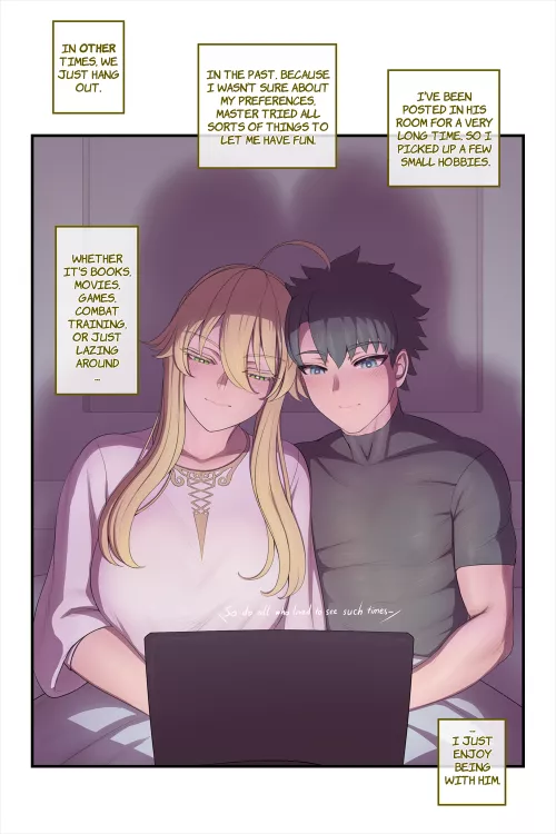 [lvl] Lancer Artoria love 2 by JustAnotherExLurker