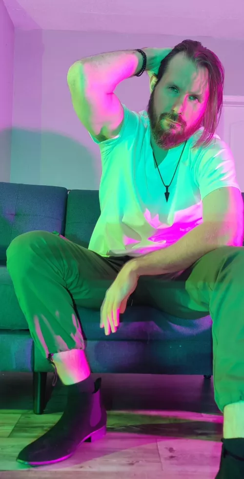 Minding my business by AlbinoAdonis