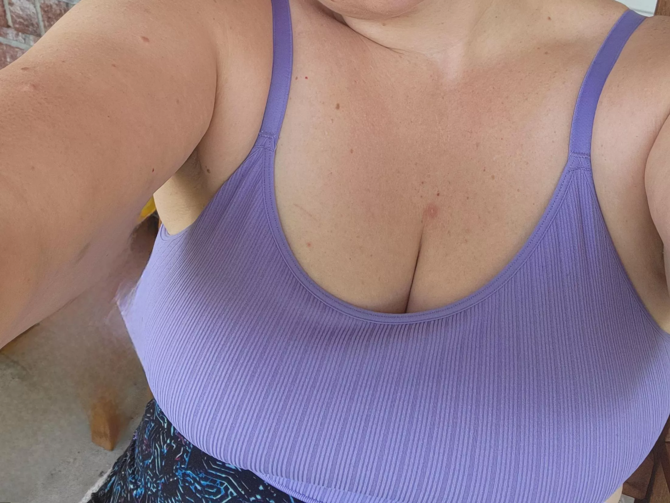 Mommy's chest is perfect to rest your head on... posted by HerMajestyR