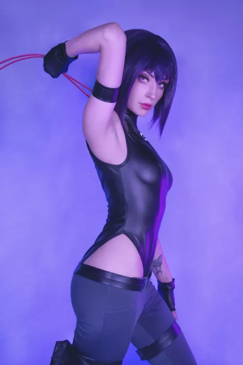 My Motoko Kusanagi cosplay from Ghost in the Shell (Shiroktsne) by Weird-Doughnut7002