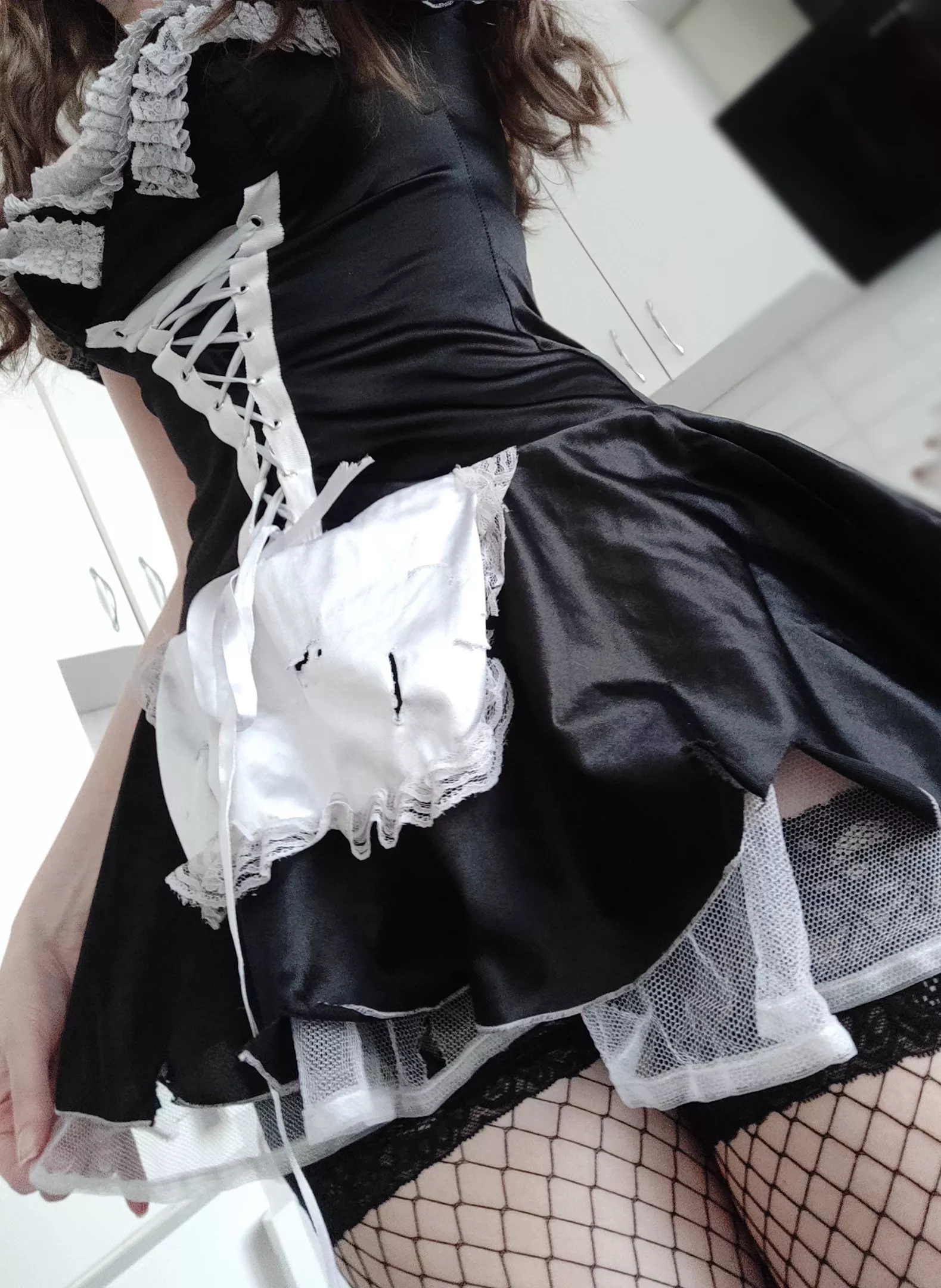 my torn dress after cleaning your room, you are such a naughty boy posted by SweetieAlyona