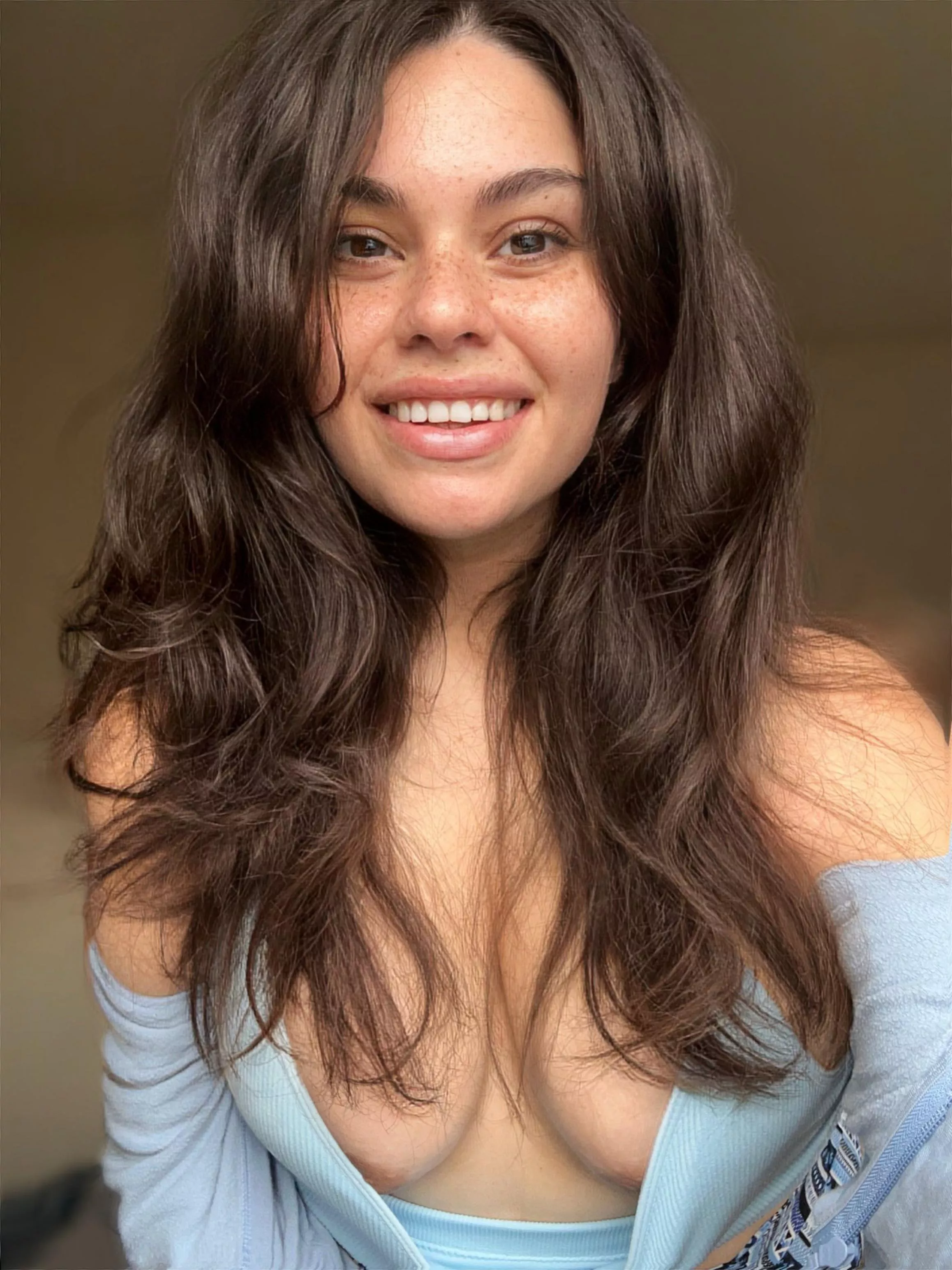 Nipslip and freckles. Thoughts posted by mollyzedolly