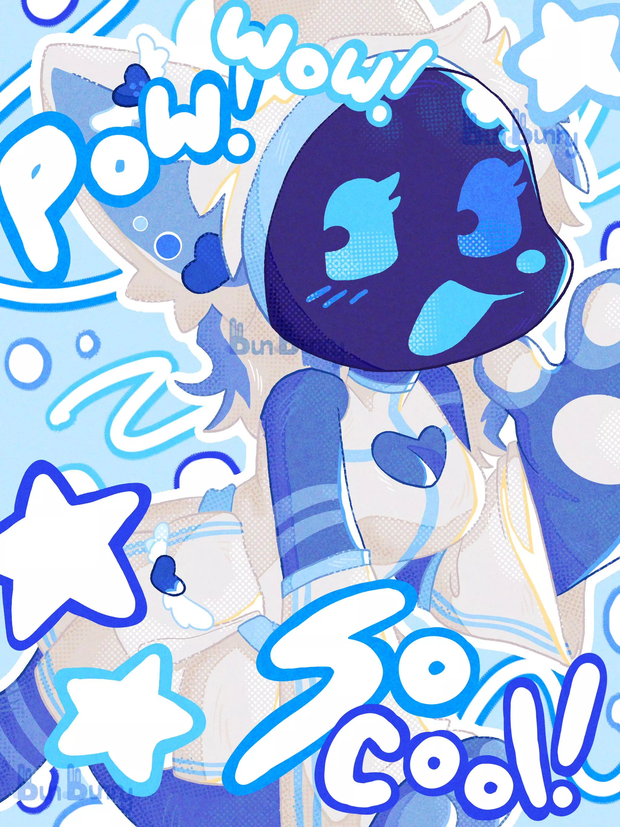 Nostalgia Protogen! posted by bbun_bunnyy