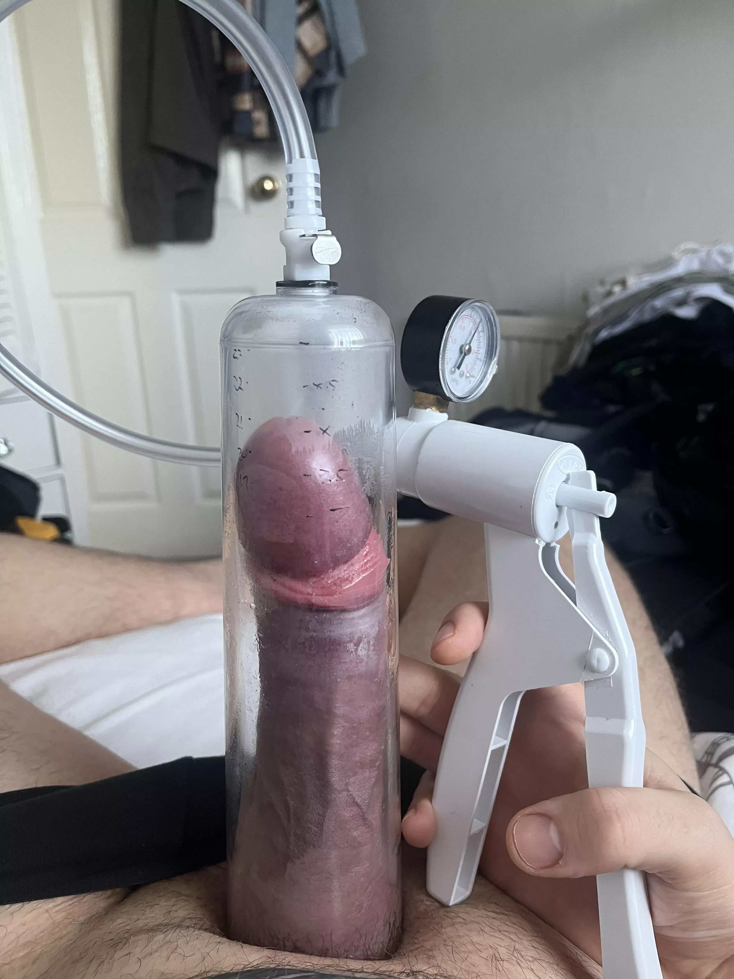 Over 8” in the 2.25” posted by bigjonth