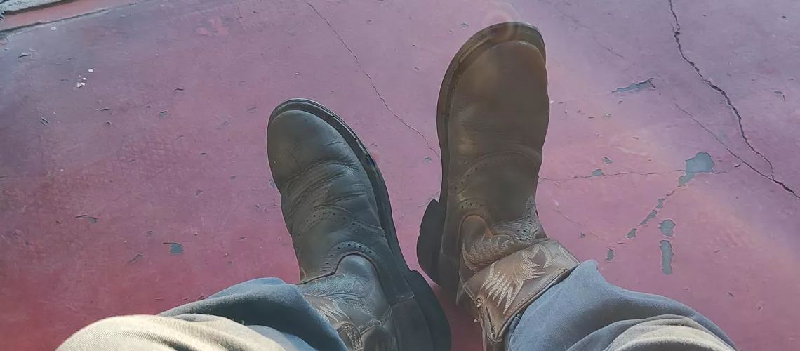 Payed 120 for these. Wear five years later. by Gunpun