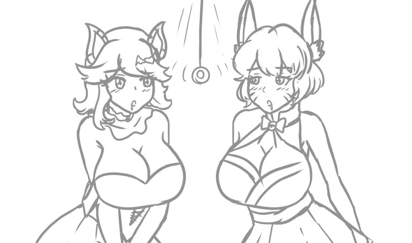 Stop thinking... Focus girls (CoffinQT & EasterTiger) by No_Film_6327