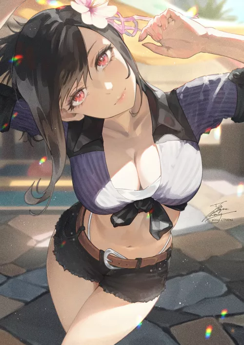 Tifa Lockhart by CheetahSperm18