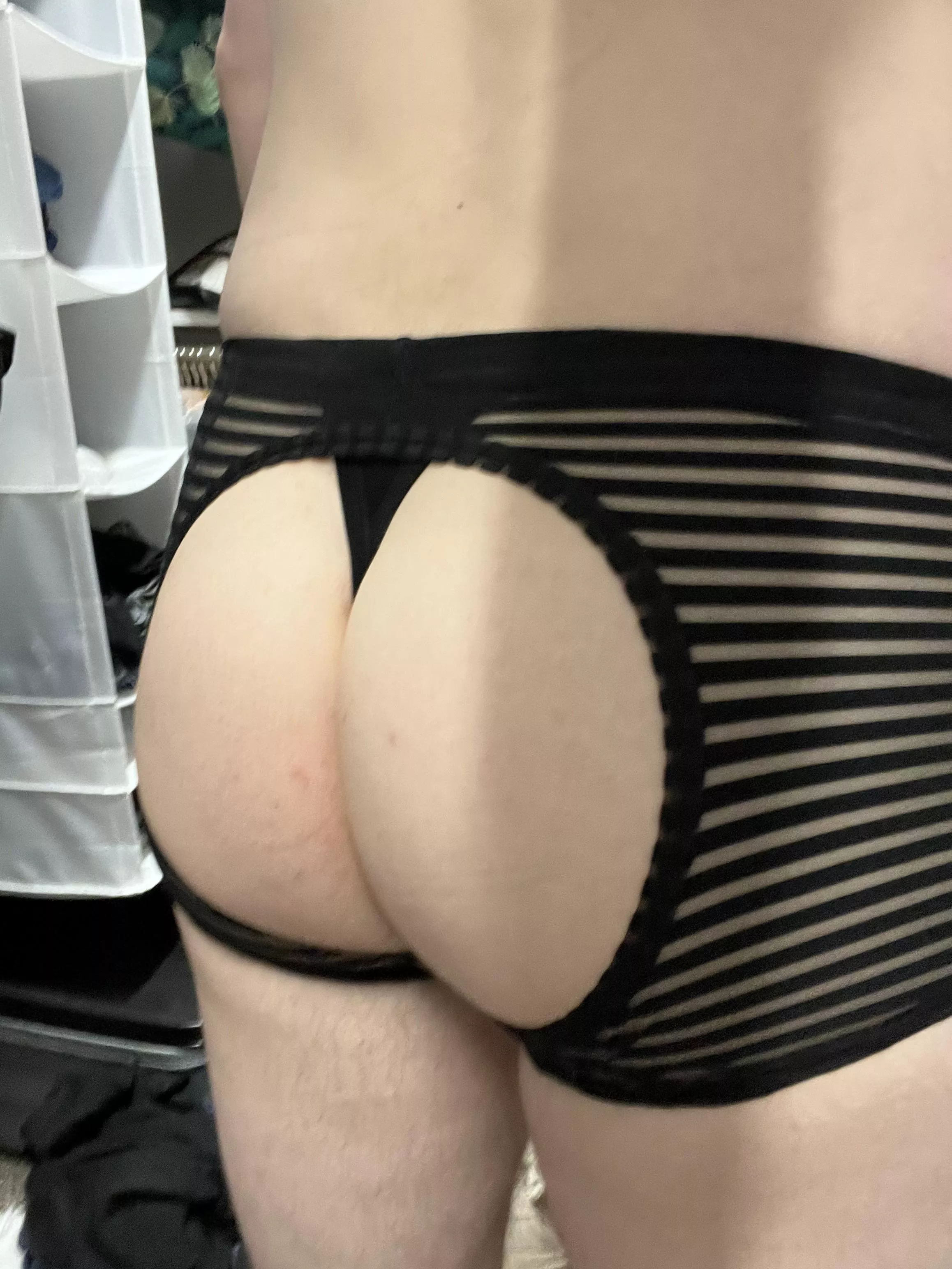 33 curious and wearing this around the house today. Dm me to chat posted by Lonely_Bison_3488